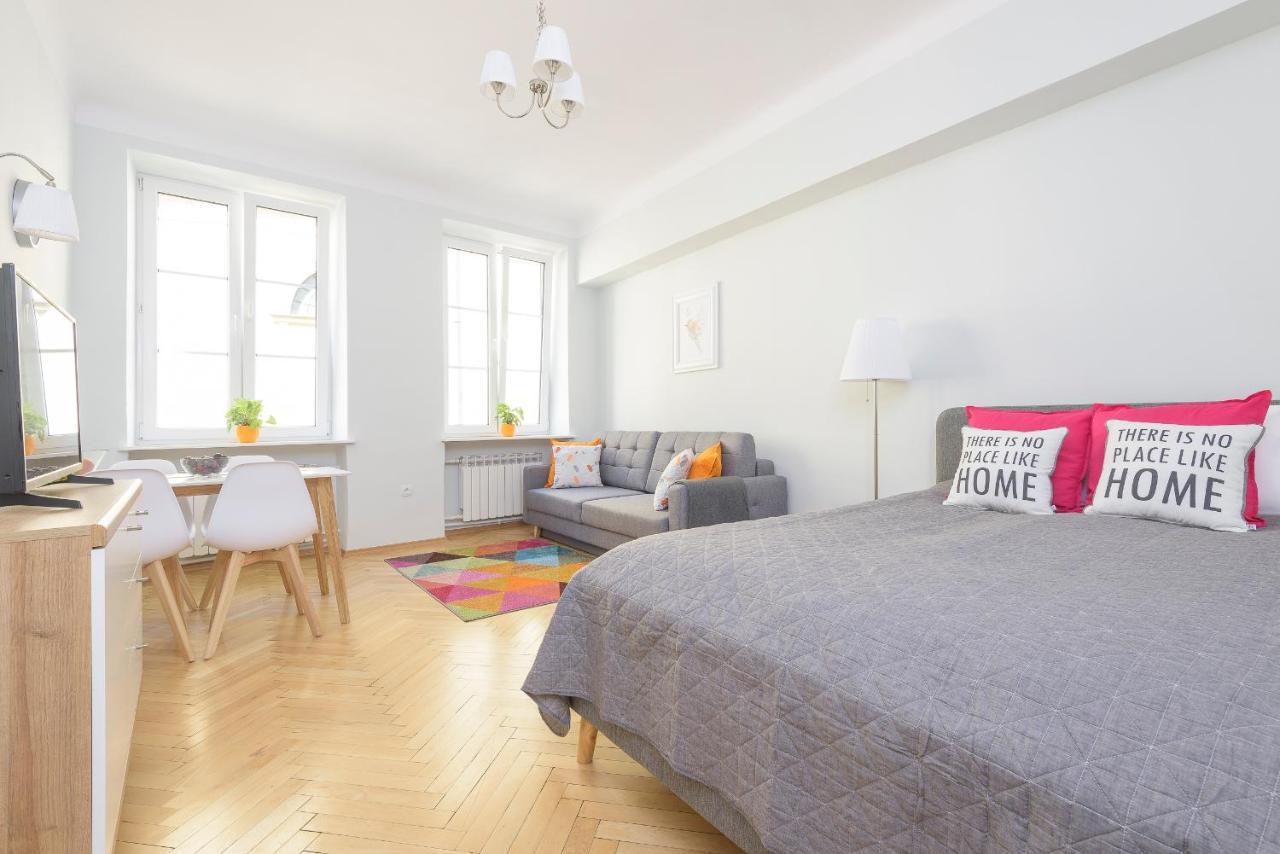 Bright And Modern Apartment In The Heart Of The Old And New Town Warschau Exterior foto