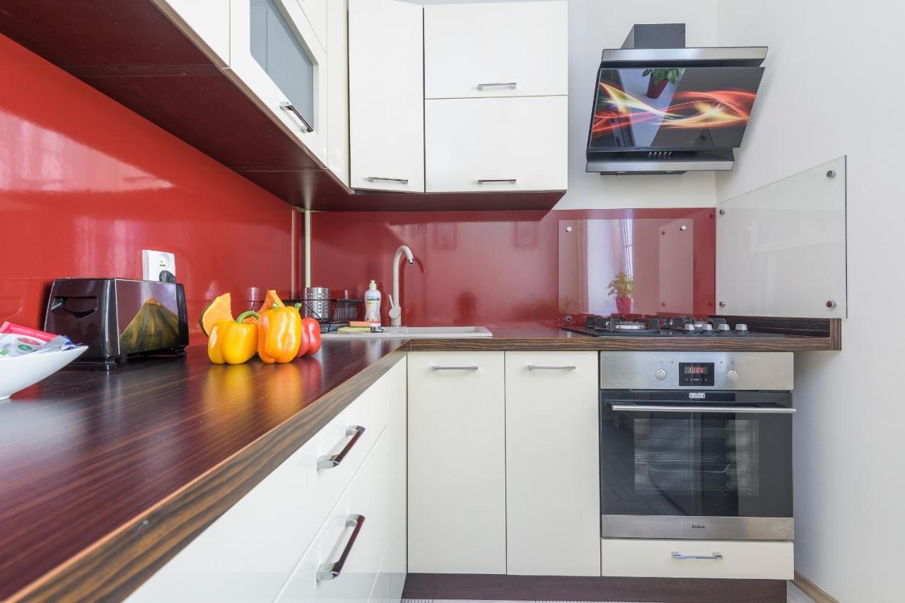 Bright And Modern Apartment In The Heart Of The Old And New Town Warschau Exterior foto