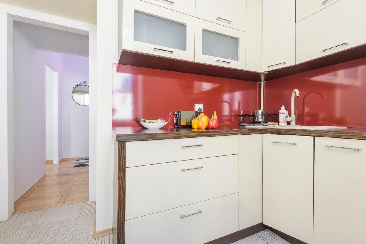 Bright And Modern Apartment In The Heart Of The Old And New Town Warschau Exterior foto