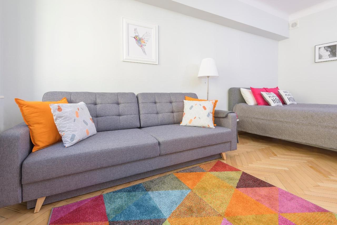 Bright And Modern Apartment In The Heart Of The Old And New Town Warschau Exterior foto