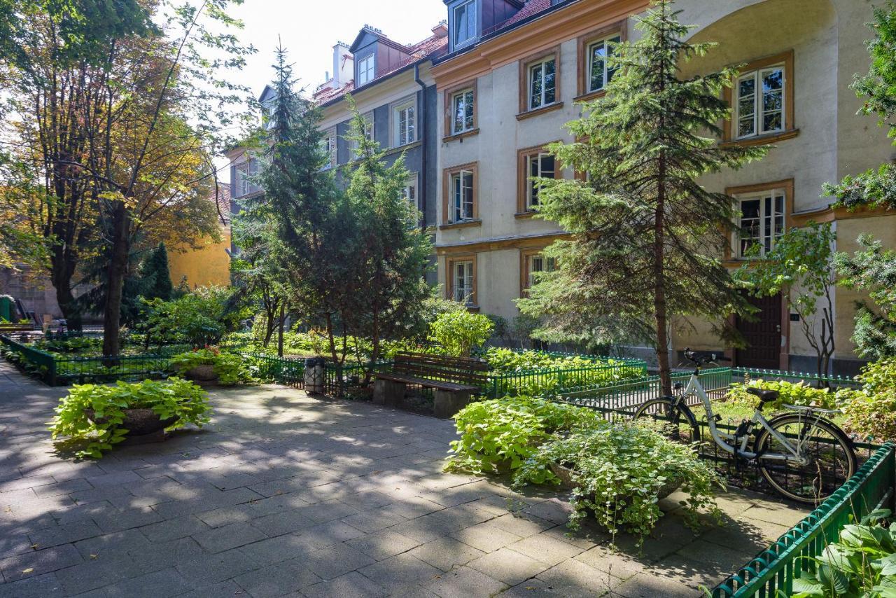 Bright And Modern Apartment In The Heart Of The Old And New Town Warschau Exterior foto